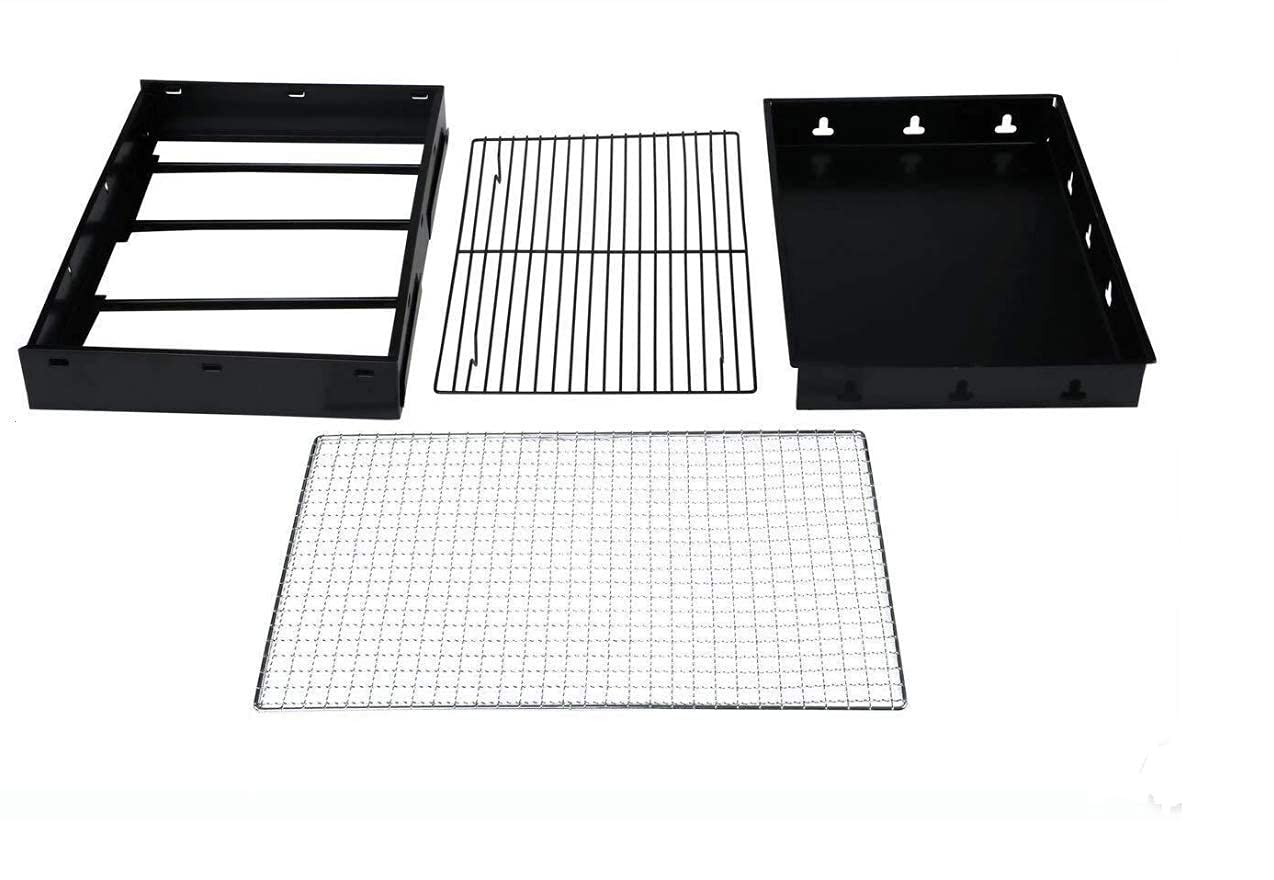 Buytrixa BBQ Grill Set With 3 Free Gifts
