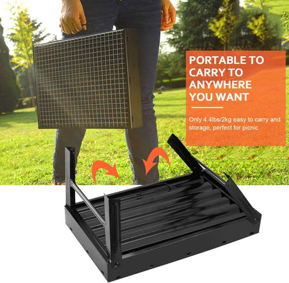 Buytrixa BBQ Grill Set With 3 Free Gifts