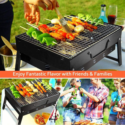 Buytrixa BBQ Grill Set With 3 Free Gifts