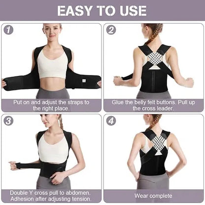 Buytrixa Posture Corrector Belt for Men and Women